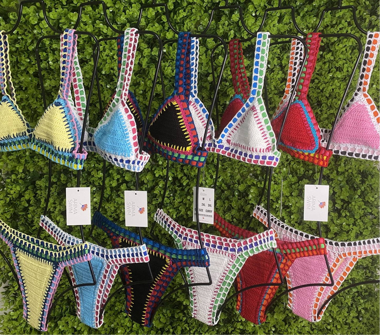 Cotton Crochet Bikini