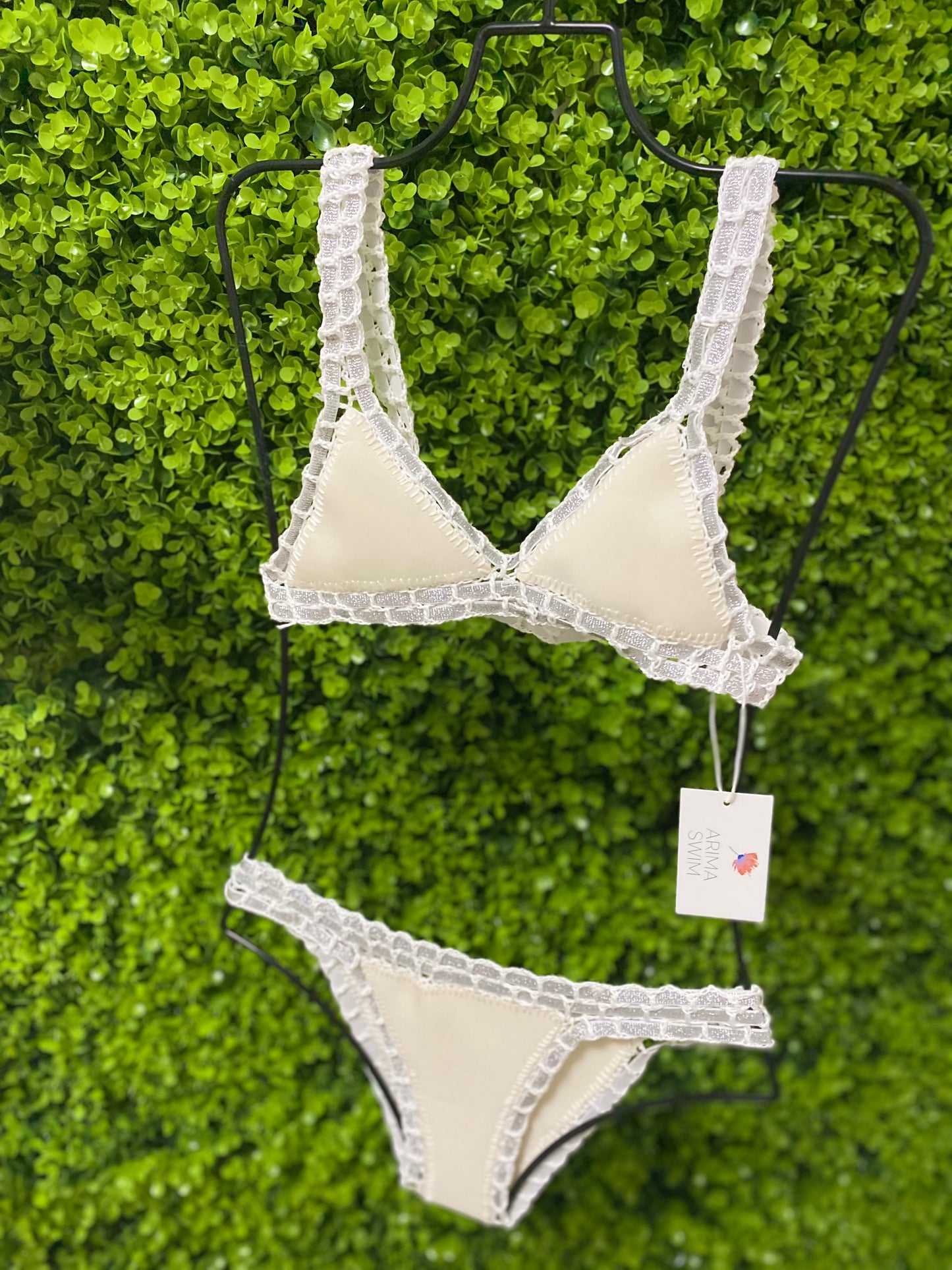 Karla Suit | Beige (Bone) & Silver
