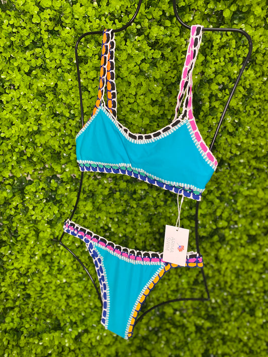 Cindy Suit | Turquoise